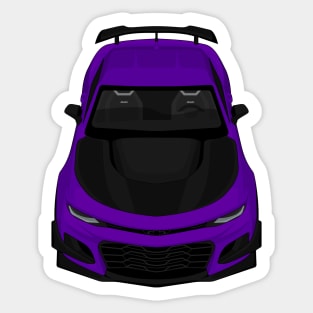 camaro zl1 1le purple Sticker